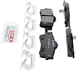 2008 Pontiac G8 - Rear Ceramic Brake Pad Set, 6.0L 8Cyl, Quietcast Premium Series