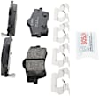 2008 Pontiac G8 - Rear Ceramic Brake Pad Set, 6.0L 8Cyl, Quietcast Premium Series