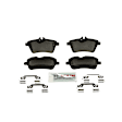 2007 Mercedes Benz B200 - Front Semi-metallic Brake Pad Set, 2.0L 4Cyl, QuietCast Series