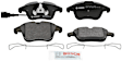 2018 Volkswagen Passat - Front Semi-metallic Brake Pad Set, 3.6L 6Cyl, Quietcast Premium Series