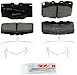 1979 Toyota Pickup - Front Ceramic Brake Pad Set, 2.2L 4Cyl, 4WD, Quietcast Premium Series