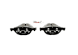 2008 BMW X6 - Front Semi-metallic Brake Pad Set, QuietCast Series