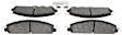 BP1400 Rear Quietcast Premium Series Semi-metallic Brake Pad Set