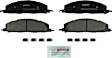 BP1400 Rear Quietcast Premium Series Semi-metallic Brake Pad Set