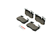 BP1403 Front Quietcast Premium Series Semi-metallic Brake Pad Set