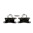 BP1453 Rear QuietCast Series Semi-metallic Brake Pad Set