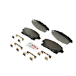 BP1467 Front QuietCast Series Semi-metallic Brake Pad Set