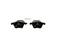 BP1472 Front Premium Series Semi-metallic Brake Pad Set
