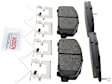 BP1509 Front Quietcast Premium Series Ceramic Brake Pad Set