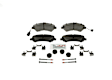 2023 Ram ProMaster 2500 - Front Semi-metallic Brake Pad Set, Premium Series