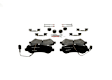 2023 Ram ProMaster 2500 - Front Semi-metallic Brake Pad Set, Premium Series
