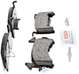 1983 Oldsmobile Cutlass Cruiser - Front Semi-metallic Brake Pad Set, 3.8L 6Cyl, Quietcast Premium Series