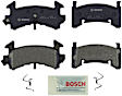 1983 Oldsmobile Cutlass Cruiser - Front Semi-metallic Brake Pad Set, 3.8L 6Cyl, Quietcast Premium Series
