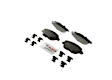 BP1618 Front QuietCast Series Semi-metallic Brake Pad Set