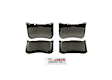 BP1688 Front QuietCast Series Semi-metallic Brake Pad Set