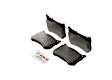 BP1688 Front QuietCast Series Semi-metallic Brake Pad Set