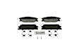 2015 Dodge Charger - Front Semi-metallic Brake Pad Set, 5.7L 8Cyl, With Police Package, Premium Series