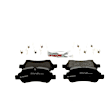 BP1775 Rear QuietCast Series Semi-metallic Brake Pad Set