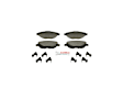 BP1778 Front QuietCast Series Semi-metallic Brake Pad Set