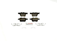 BP1872 Rear Semi-metallic Brake Pad Set