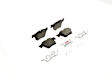 BP1872 Rear Semi-metallic Brake Pad Set