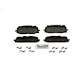 2019 Audi RS5 - Front Semi-metallic Brake Pad Set, 2.9L 6Cyl, Cast Iron Disc, QuietCast Series
