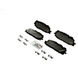 2019 Audi RS5 - Front Semi-metallic Brake Pad Set, 2.9L 6Cyl, Cast Iron Disc, QuietCast Series