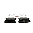 2019 Audi RS5 - Front Semi-metallic Brake Pad Set, 2.9L 6Cyl, Cast Iron Disc, QuietCast Series