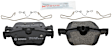 BP1938 Rear Semi-metallic Brake Pad Set