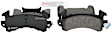 1982 Cadillac Eldorado - Rear Semi-metallic Brake Pad Set, Quietcast Premium Series