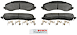 BP2223 Front QuietCast Series Semi-metallic Brake Pad Set