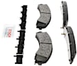 BP2224 Rear Semi-metallic Brake Pad Set