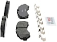BP2236 Rear QuietCast HD Series Semi-metallic Brake Pad Set