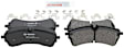 BP2280 Rear Semi-metallic Brake Pad Set
