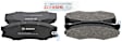 BP266 Front Quietcast Premium Series Semi-metallic Brake Pad Set