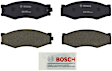 BP266 Front Quietcast Premium Series Semi-metallic Brake Pad Set