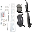 1985 Dodge W150 - Front Semi-metallic Brake Pad Set, 5.2L 8Cyl, Quietcast Premium Series
