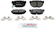 1985 Nissan 300ZX - Rear Ceramic Brake Pad Set, 3.0L 6Cyl, Quietcast Premium Series