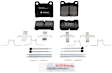 BP31 Quietcast Premium Series Semi-metallic Brake Pad Set