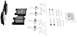 BP31 Quietcast Premium Series Semi-metallic Brake Pad Set