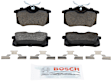 2002 Volkswagen Cabrio - Rear Semi-metallic Brake Pad Set, 2.0L 4Cyl, Quietcast Premium Series