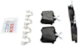 2002 Volkswagen Cabrio - Rear Semi-metallic Brake Pad Set, 2.0L 4Cyl, Quietcast Premium Series