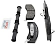 Front Quietcast Premium Series Semi-metallic Brake Pad Set