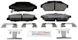 BP496 Front Quietcast Premium Series Ceramic Brake Pad Set