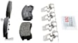 BP508 Rear Quietcast Premium Series Semi-metallic Brake Pad Set