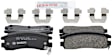 BP508 Rear Quietcast Premium Series Semi-metallic Brake Pad Set