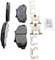 BP679 Front Quietcast Premium Series Semi-metallic Brake Pad Set