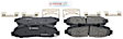 BP679 Front Quietcast Premium Series Semi-metallic Brake Pad Set