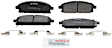 BP691 Front Quietcast Premium Series Semi-metallic Brake Pad Set