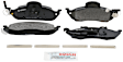 2003 Mercedes Benz ML320 - Front Semi-metallic Brake Pad Set, 3.2L 6Cyl, Quietcast Premium Series
